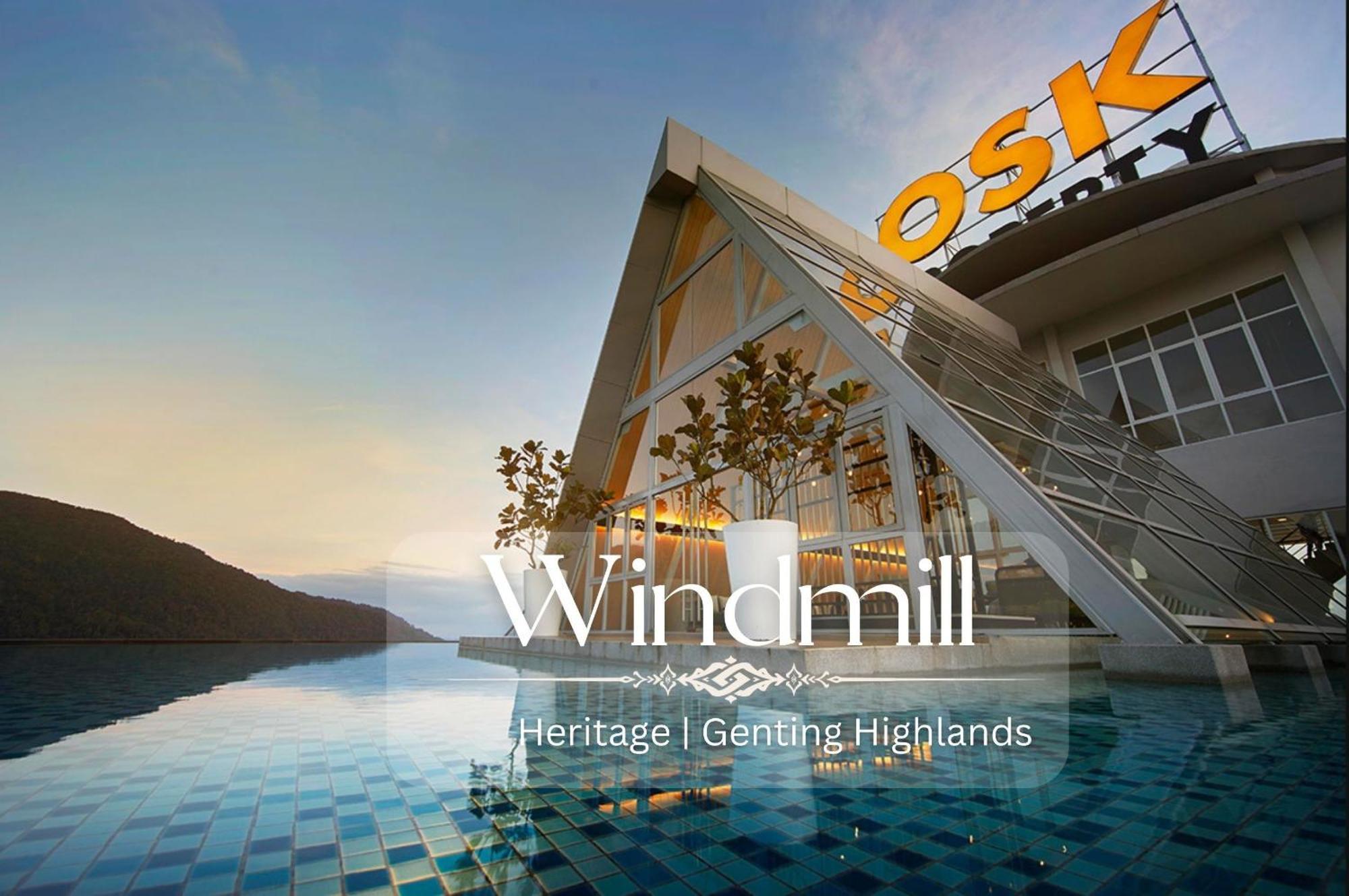 Windmill Upon Hills Luxurious Sky Villa 360 Sky Pool Heated Pool Mountainous Genting View Genting Highland By Heritage Гентинг Хайлендс Екстериор снимка