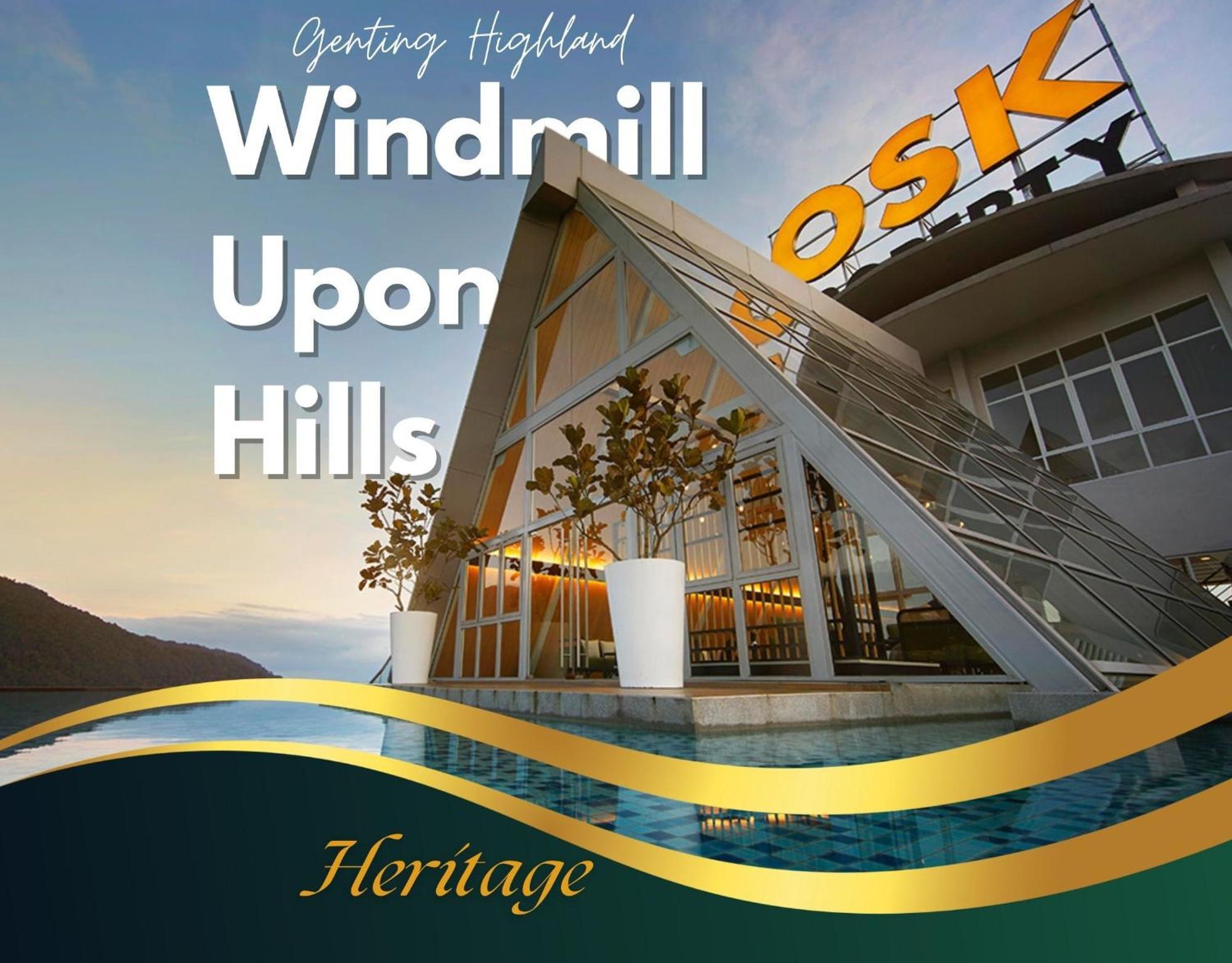 Windmill Upon Hills Luxurious Sky Villa 360 Sky Pool Heated Pool Mountainous Genting View Genting Highland By Heritage Гентинг Хайлендс Екстериор снимка