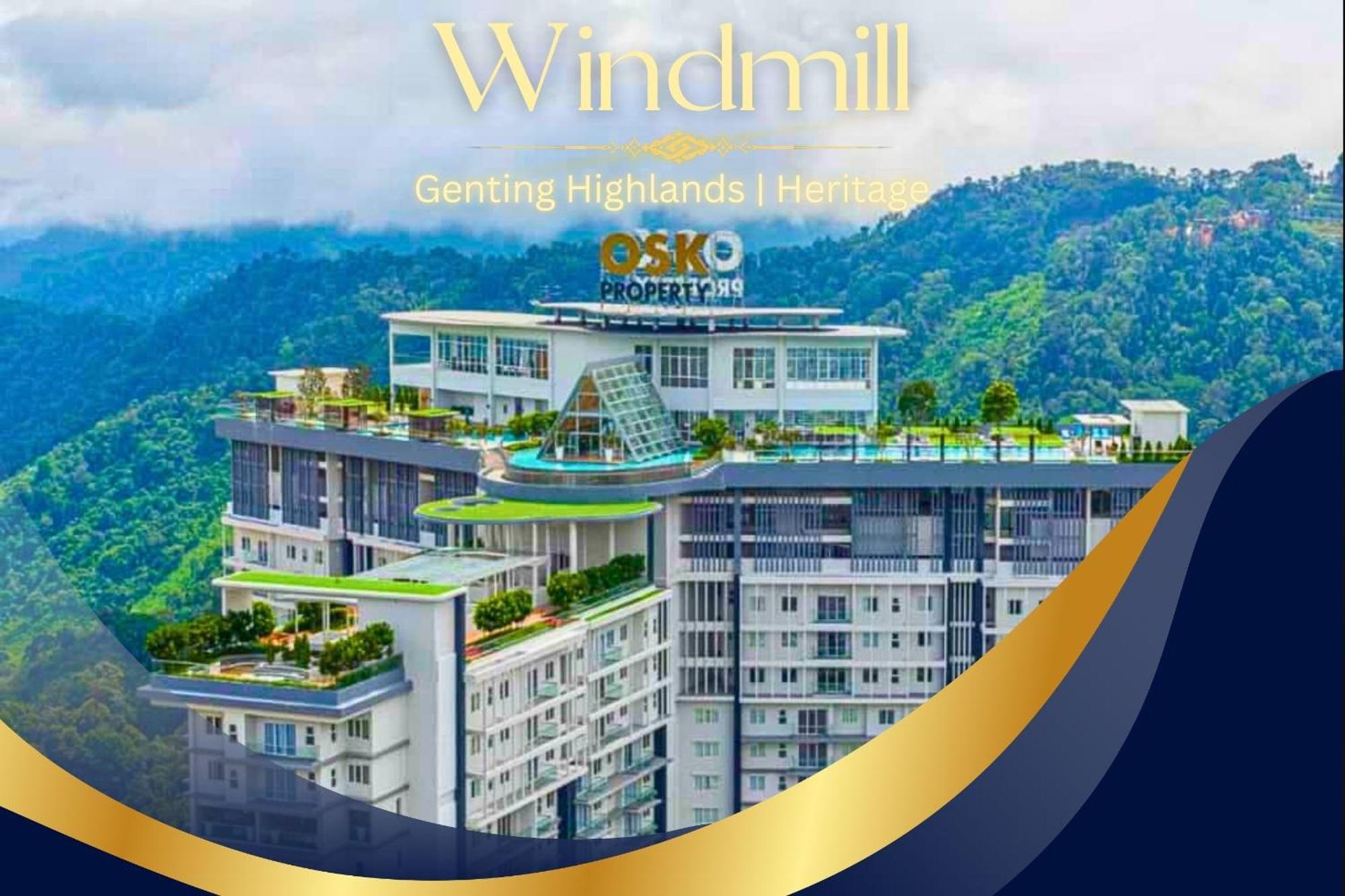 Windmill Upon Hills Luxurious Sky Villa 360 Sky Pool Heated Pool Mountainous Genting View Genting Highland By Heritage Гентинг Хайлендс Екстериор снимка
